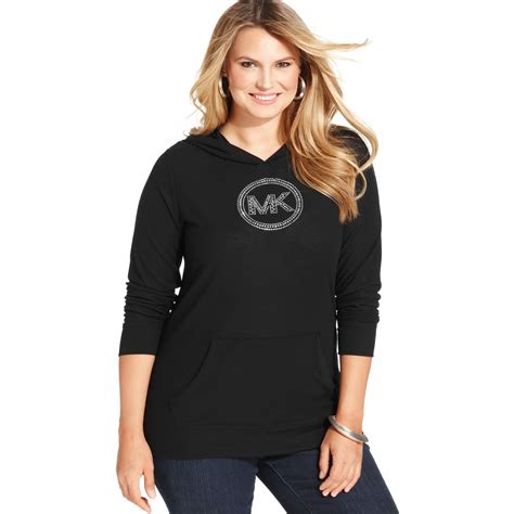 michael kors plus size sweaters|michael kors women's hoodies.